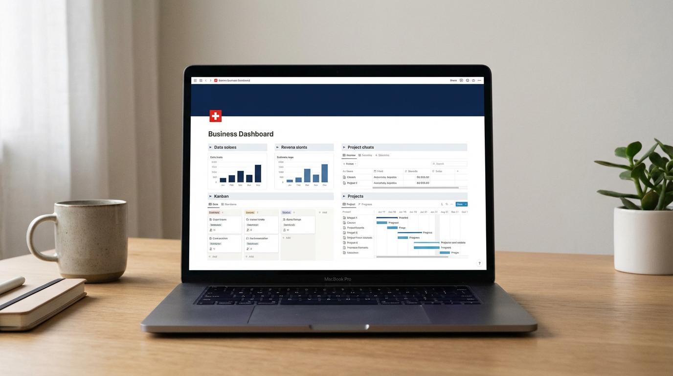 Notion Dashboard Preview